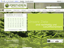 Tablet Screenshot of forstverein-ooesbg.at